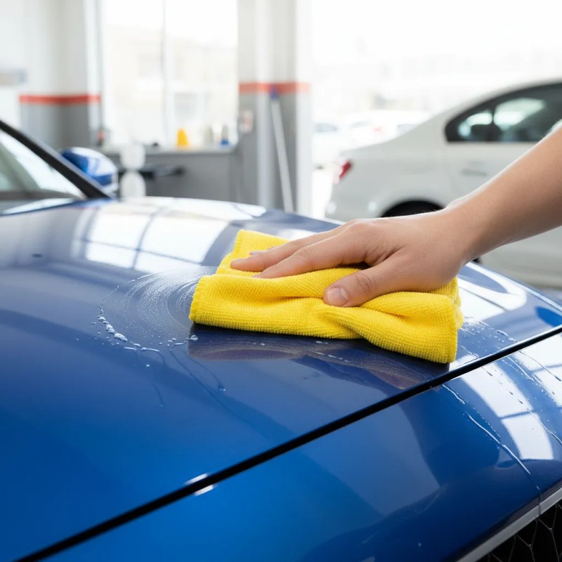 Trapo Toalla Microfibra Secado De Autos 16 Piezas 40x40 Cms