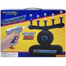 Blaster Storm Hover Blast Floating Target Game with Gun and Darts