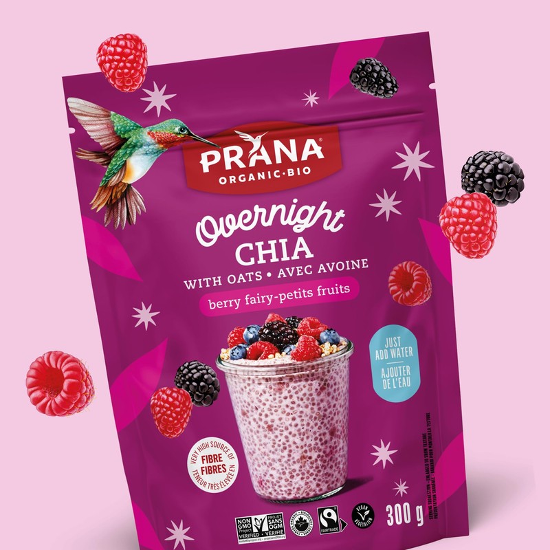 Prana - Overnight Chia - Berry Fairy Family Size