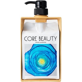 Core Beauty Cream Shampoo, Fresh Lemon and Gentle Tea Scent, 15.9 oz (450 g)
