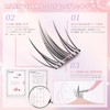 False Eyelashes, No Glue Required, 1 Second Matsueku, Partial False