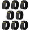Trilancer Elastic Cinch Straps with Anti-Slip Strips, 12 "x 2"(8