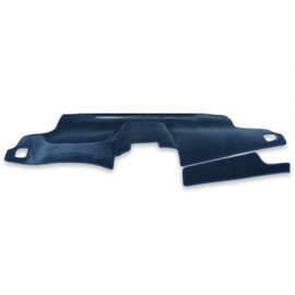 Coverking Custom Fit Dashcovers for Select Ford Expedition Models - Velour (Medium Blue)