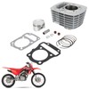 USTPO Dirt Bike Cylinder Sleeve Piston Rings Gasket for CRF125F
