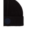 TOM TAILOR Men's Knitted Beanie Hat, 36343 - Black Plaited