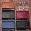 Grand Rois Leather Workshop Small Trifold Wallet, Genuine Leather, Mini