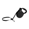 Alcott Wanderer Retractable Leash, Small, Black