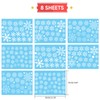 238 PCS Christmas Snowflake Window Clings Decorations, Xmas Window Stickers