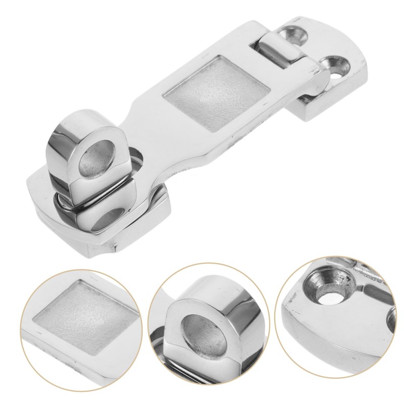 Sosoport Stainless Steel Boat Latch Heavy Duty Hatch Lock for