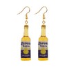 Lovely Beer Mug Dangle Earrings, Cute Beer Bottle Beer Cup