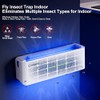 4 Pack White Fly Trap Indoor, Wall Sconce Fly Light
