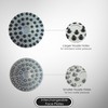 AQUALONA® Aquaspray Handheld Shower Head - Rub Clean Technology -