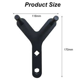 Mikiuly Querlenker Werkzeug, Automotive Lower Control Arm & Ball Joint Removal Tool, Querlenker Hebewerkzeug mit Anti Rutsch Textur, Traggelenk Abzieher, Hebelwerkzeug für Unteren Querlenke