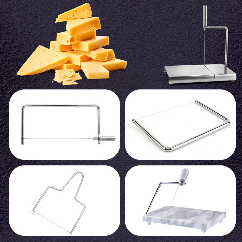 Nuanchu 10 Pcs Cheese Slicer Wire Replacement Block Cheese Cutter