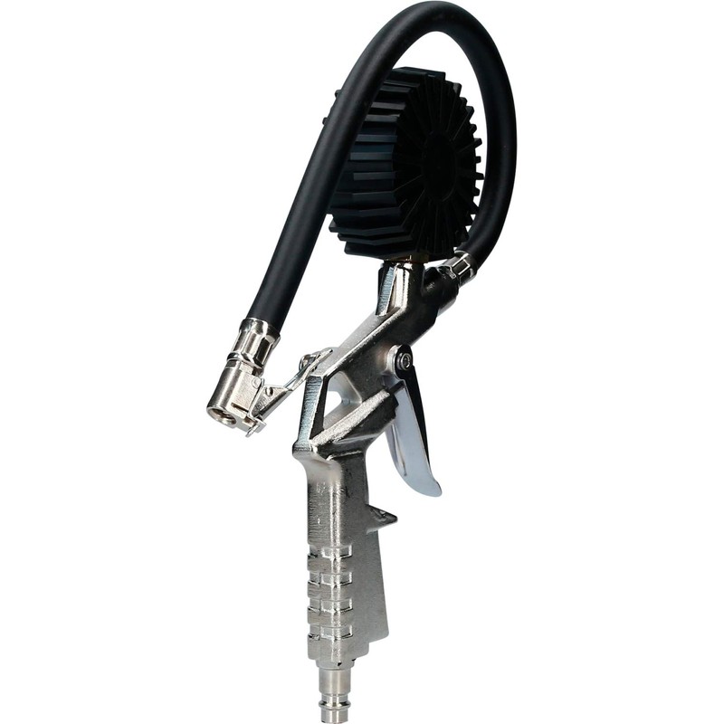 BRILLIANT TOOLS BT691019 Tyre Inflator Gauge 0-16 Bar [Powered by