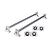 2Pcs Linear Motion Rod Shaft Slide Guide D 12mm x