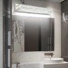 ZUZITO Modern Bathroom Light Fixtures Over Mirror 30 inch Crystal