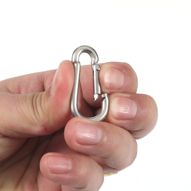HFS(R) 304 Stainless Steel Spring Snap Spring Hook Multi-functional Daily
