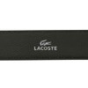 Lacoste 84875 Men's Genuine Leather Belt [01] Black, 01: Black