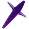 5" Bird Teaser Trolling Lures, 10 Pcs Purple, Saltwater Fishing
