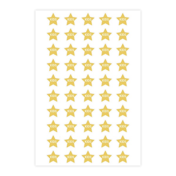 ARK Creation 50 Wedding Meal Stickers for Place Cards -