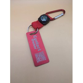 Samsonite Custom Luggage Tag Red