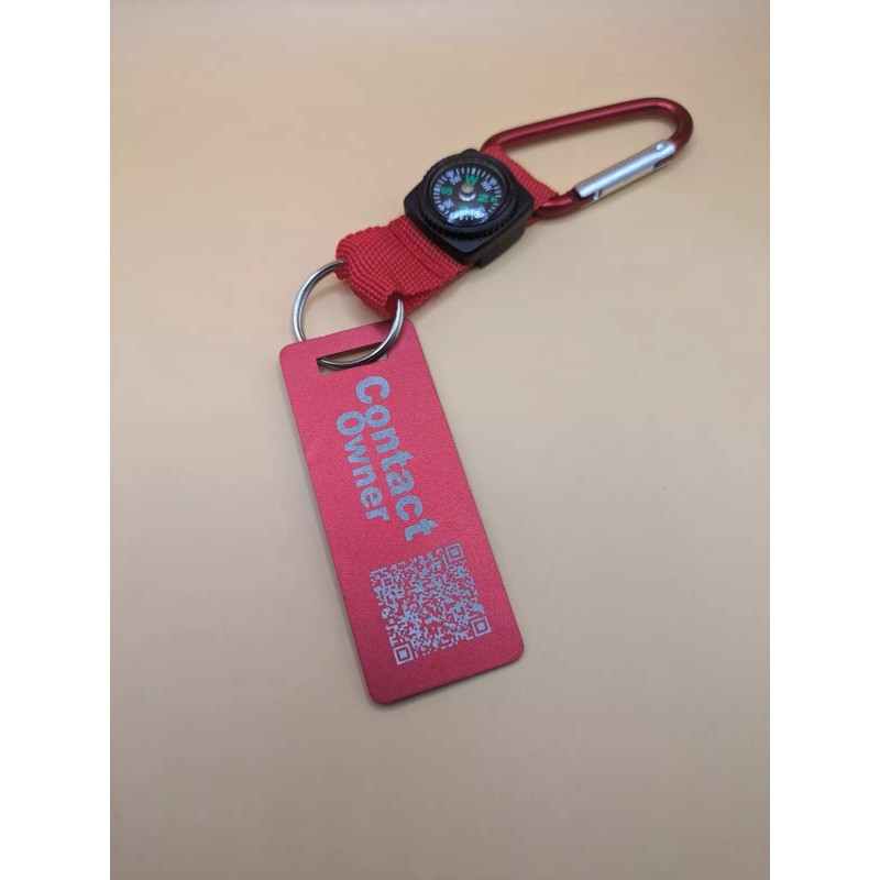 Samsonite Custom Luggage Tag Red