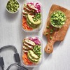 Rubbermaid Brilliance BPA Free Airtight Food Storage Containers with Lids,