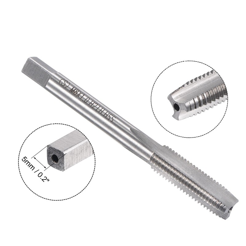 TOP-VIGOR M8 x 1mm Metric Left Hand Tap and Die