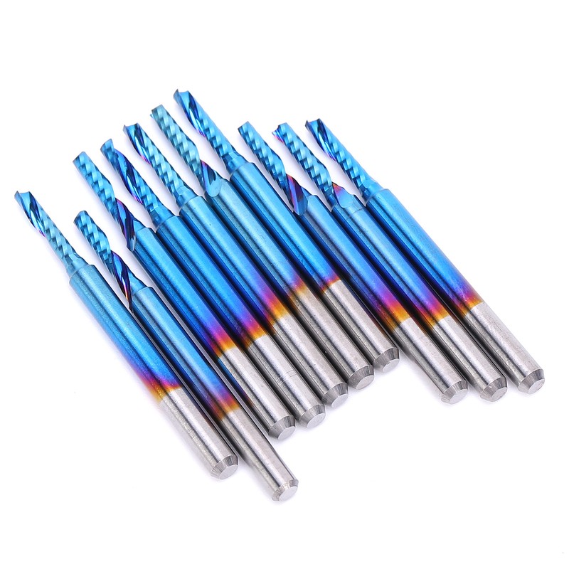 Spiral Mill Bit CNC Router Kit Carbide Tungsten Steel End
