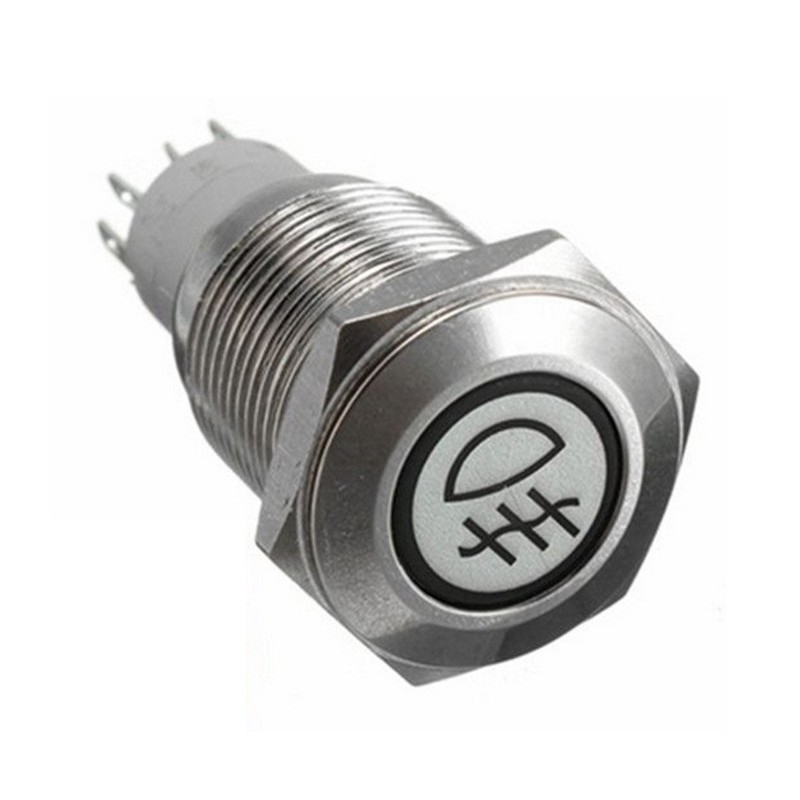Mintice™ 16 mm Car Toggle Switch Rocker Switch Push Button