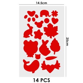 14 bunte Daunenjackenflicken, Reparaturflicken, selbstklebende Flicken, Flicken in verschiedenen Größen und Formen für Daunenjacken, Zeltbekleidung, Gepäck.
