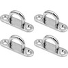 Pangaea Tech Stainless Steel Eye Plate 5 mm Set of