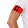 Deolven Captain Armband,4 Pcs Coloured Captain's Armband for Senior/Junior Football