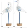 Deco 79 Polystone Bird Decorative Sculpture Home Decor Statues, Set