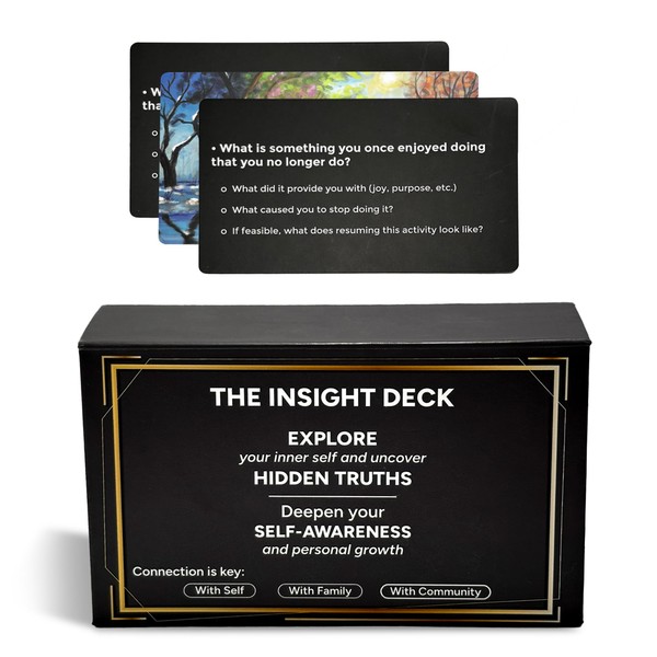 The Insight Deck - Self-Reflection Cards | Personal Growth &