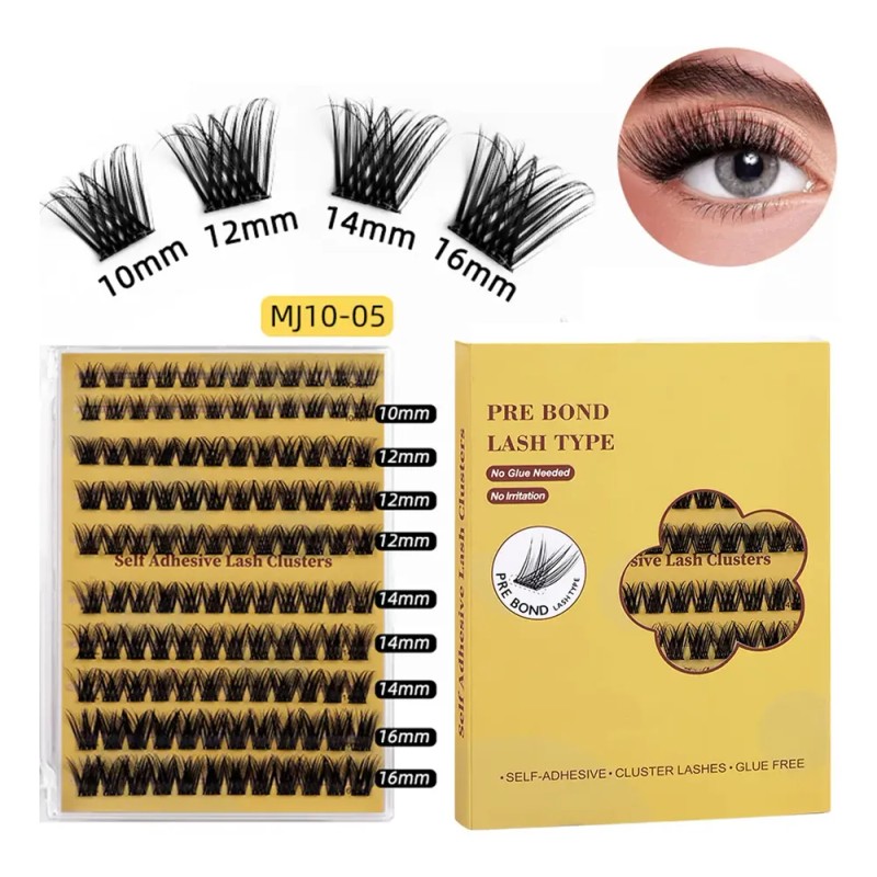 Kit De Pestañas Autoadhesivas Impermeable Y Reutilizable Diy