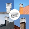 LTSEAME Chimney Cap, 9" x 18" Chimney Cover Stainless Steel