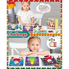 Christmas Gifts for Children Montessori Toy Baby Wooden Toy Activity Baby Toy Learning Toy Sensory Toddler Birthday Gifts for Boys Girls from 2 3 4 5 6 Years