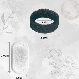 Supreme Crafted Cat Water Fountain Filters Pack of 8 (4+4) – Compatible with Pet Fountains, Pet Water Dispensers, and Dog Water Fountains – Quality Filters for Cats & Dogs, 2+ Months Supply