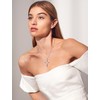 Starnny Cross Necklace for Women Birthstone Necklace for Women 925