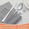 20 Pcs Silverware Set, Stainless Steel Flatware Set for 4,