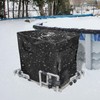 Pool Heater Winter Cover,with Plush Lining,Waterproof Swimming Pool Heater Cover