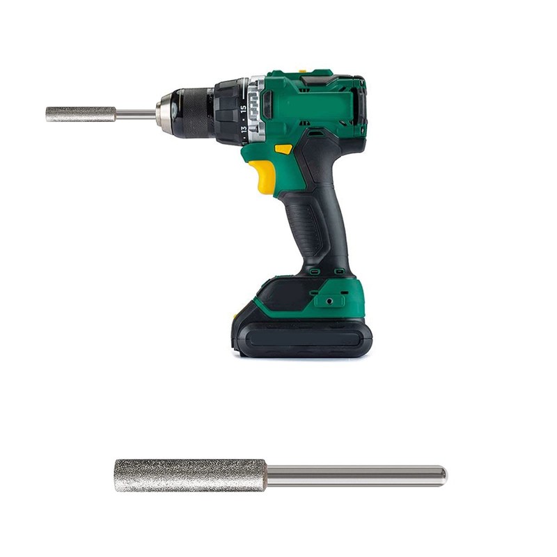 SING F LTD 12PCS 4.0mm Diamond Chainsaw Sharpener Burr Grinding