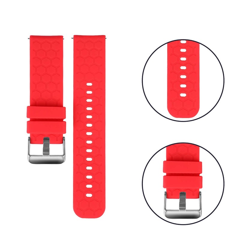 Turnwin Silicone Bands Compatible with Fitpolo/TOOBUR/FQQ DR06 Soft Replacement Strap