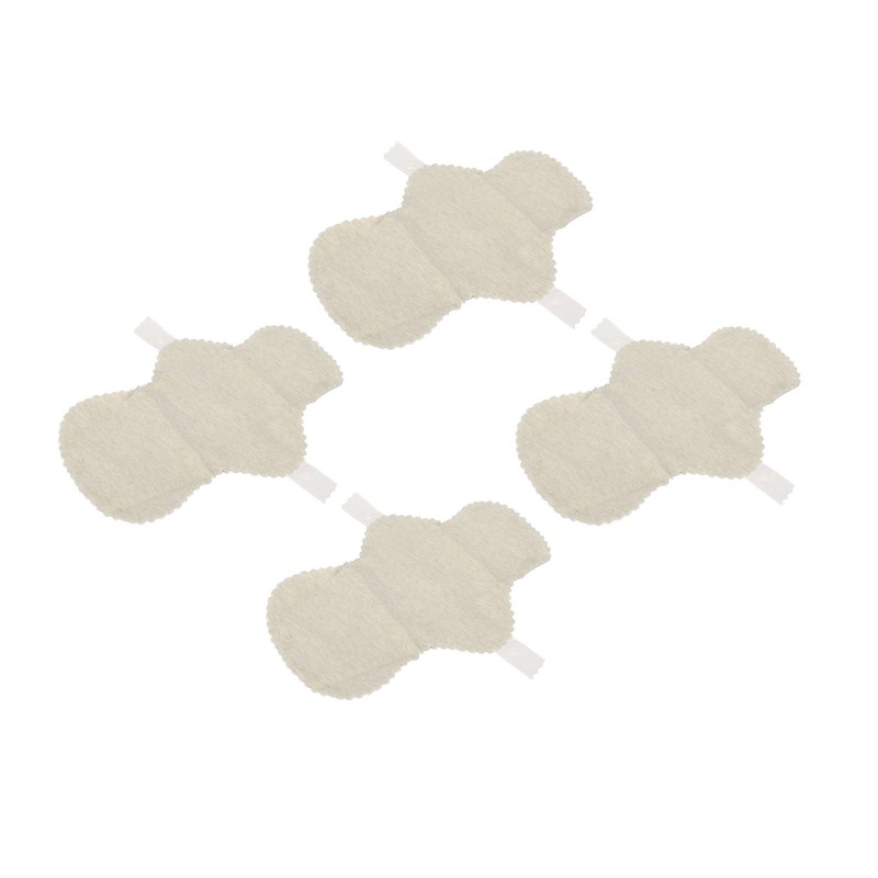 4Pcs Reusable Feminine Pads Washable Cotton Leak Proof Breathable Skin