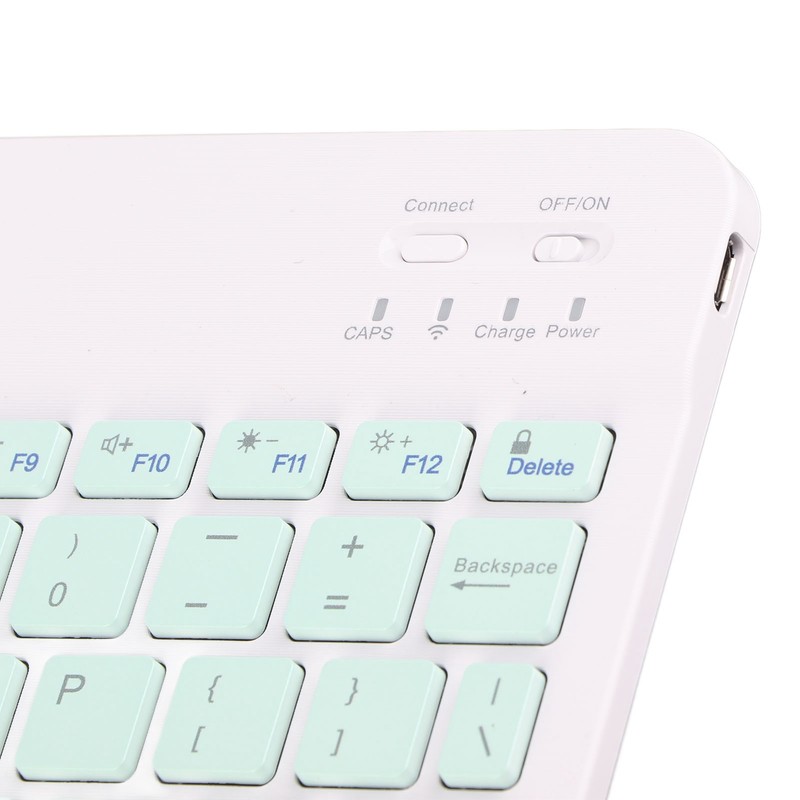 78 Key Wireless Bluetooth Keyboard 32.8ft Ergonomic Ultra Thin Silent