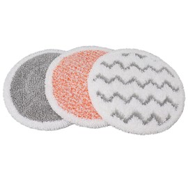 Asixxsix Replacement Steam Mop Pads, 6 Pieces Steam Floor Mop Scrub Pads, Washable Mop Pads Replacement for Shark S7000 S7001 T2 T21 U6002 Series Steam Mops, All-in-One Steam Floor Mop