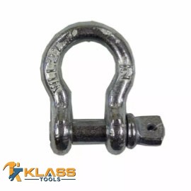 KlassTools 1/2" Shackle Galvanized Screw Type - 12 Shackles
