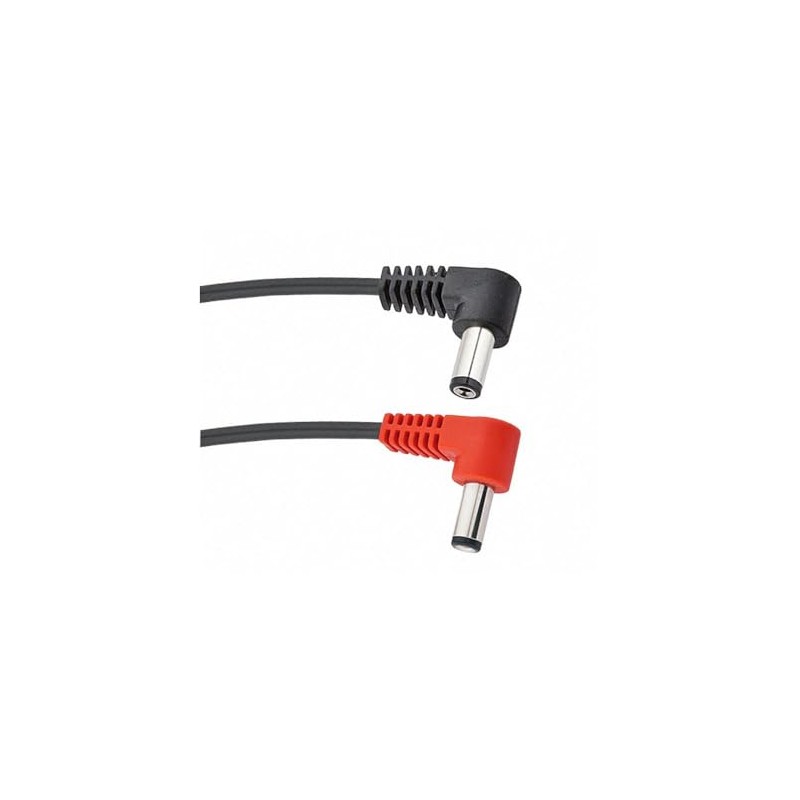 Voodoo Lab PPL6-R12 DC Cable 2.1mm/2.5mm Right Ang 12in